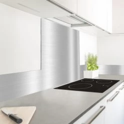 99Déco Crédences Crédence Cuisine En Alu Lot De 2 Bandeaux L100xH20cm -Plaques et lettrages Soldes credence cuisine en alu lot de 2 bandeaux l100xh20cm 86