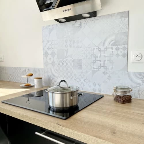 99Déco Crédences Crédence Cuisine En ALU Lot De 2 Bandeaux L100xH20cm 5 99Déco Crédences Crédence Cuisine En ALU Lot De 2 Bandeaux L100xH20cm – Image 3