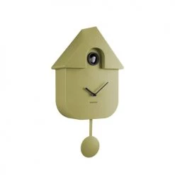 Karlsson Horloges Murales Et Horloges à Poser Horloge à Pendule Vert Olive -Plaques et lettrages Soldes horloge a pendule vert olive 3