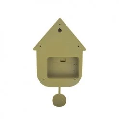 Karlsson Horloges Murales Et Horloges à Poser Horloge à Pendule Vert Olive -Plaques et lettrages Soldes horloge a pendule vert olive 4