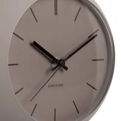 Present Time Horloges Murales Et Horloges à Poser Horloge à Poser Globe Métal Gris -Plaques et lettrages Soldes horloge a poser globe metal gris 3