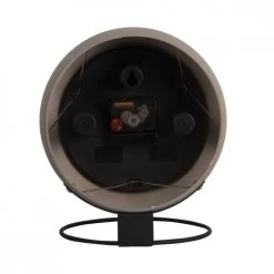 Present Time Horloges Murales Et Horloges à Poser Horloge à Poser Globe Métal Gris -Plaques et lettrages Soldes horloge a poser globe metal gris 5