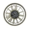Maisons Du Monde Horloges Murales Et Horloges à Poser Horloge à Rouages Gris Anthracite D90 -Plaques et lettrages Soldes horloge a rouages gris anthracite d90 1000 14 0 211273 1
