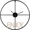 Maisons Du Monde Horloges Murales Et Horloges à Poser Horloge Ajourée "enjoy" En Métal Et Bois