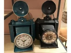 Kaemingk Horloges Murales Et Horloges à Poser Horloge Appareil Photo -Plaques et lettrages Soldes horloge appareil photo 1