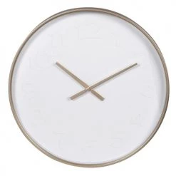 Maisons Du Monde Horloges Murales Et Horloges à Poser Horloge Beige Et Blanche D50