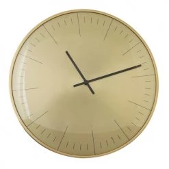 EMDE Horloges Murales Et Horloges à Poser Horloge Bombe Doré Fond Doré En Verre D 30cm