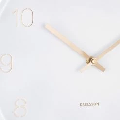 Present Time Horloges Murales Et Horloges à Poser Horloge Charm Petite D30 -Plaques et lettrages Soldes horloge charm petite d30 3