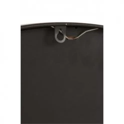 LANADECO Horloges Murales Et Horloges à Poser Horloge Chiffres Romains Mécanisme Apparent Métal Gris D80cm -Plaques et lettrages Soldes horloge chiffres romains mecanisme apparent metal gris d80cm 2