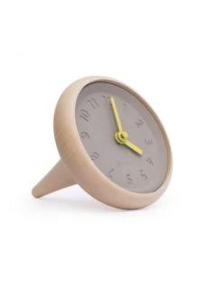 Gone's Horloges Murales Et Horloges à Poser Horloge De Table En Bois Et Béton -Plaques et lettrages Soldes horloge de table en bois et beton 19