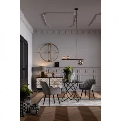 Kare Design Horloges Murales Et Horloges à Poser Horloge En Acier Doré D60 -Plaques et lettrages Soldes horloge en acier dore d60 4