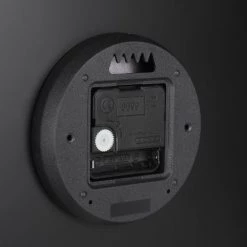 Mica Decorations Horloges Murales Et Horloges à Poser Horloge En Aluminium Marron Clair D35,5 -Plaques et lettrages Soldes horloge en aluminium marron clair d35 5 3