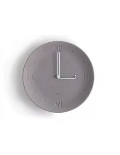 Gone's Horloges Murales Et Horloges à Poser Horloge En Béton Aiguilles Blanches