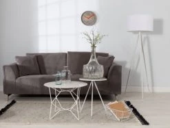 Zuiver Horloges Murales Et Horloges à Poser Horloge En Béton Gris -Plaques et lettrages Soldes horloge en beton gris 4