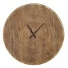 Maisons Du Monde Horloges Murales Et Horloges à Poser Horloge En Bois De Manguier Gravé D85 -Plaques et lettrages Soldes horloge en bois de manguier grave d85 1000 14 2 226896 1