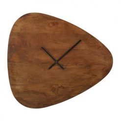 Maisons Du Monde Horloges Murales Et Horloges à Poser Horloge En Bois De Manguier Marron 91x81