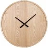 Maisons Du Monde Horloges Murales Et Horloges à Poser Horloge En Bois Marron Foncé Et Métal Noir D60