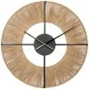 Maisons Du Monde Horloges Murales Et Horloges à Poser Horloge En Corde Tressée Et Métal Noir D60 -Plaques et lettrages Soldes horloge en corde tressee et metal noir d60 1000 16 33 227255 1