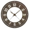Maisons Du Monde Horloges Murales Et Horloges à Poser Horloge En Métal Ajouré Effet Vieilli D144 -Plaques et lettrages Soldes horloge en metal ajoure effet vieilli d144 1000 12 7 201768 1