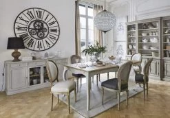 Maisons Du Monde Horloges Murales Et Horloges à Poser Horloge En Métal Blanc Et Noir Avec Rouages D139 -Plaques et lettrages Soldes horloge en metal blanc et noir avec rouages d139 1000 11 6 201767 4