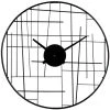 Maisons Du Monde Horloges Murales Et Horloges à Poser Horloge En Métal Filaire Noir D55 -Plaques et lettrages Soldes horloge en metal filaire noir d55 1000 1 15 227852 1