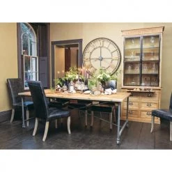 Maisons Du Monde Horloges Murales Et Horloges à Poser Horloge En Métal Noire D120 -Plaques et lettrages Soldes horloge en metal noire d120 1000 0 36 129965 5