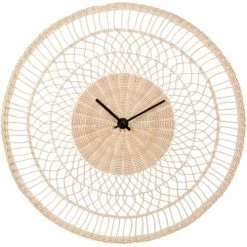 Maisons Du Monde Horloges Murales Et Horloges à Poser Horloge En Rotin Tissé D60