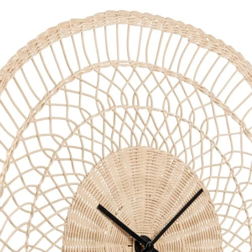 Maisons Du Monde Horloges Murales Et Horloges à Poser Horloge En Rotin Tissé D60 4 Maisons Du Monde Horloges Murales Et Horloges à Poser Horloge En Rotin Tissé D60 – Image 2
