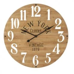 Maisons Du Monde Horloges Murales Et Horloges à Poser Horloge En Sapin Chiffres Ajourés D98