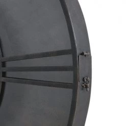 Plaques et lettrages Soldes -Plaques et lettrages Soldes horloge en verre et metal noir avec bouchon de liege d91 1000 11 0 210658 5