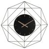 Maisons Du Monde Horloges Murales Et Horloges à Poser Horloge Filaire En Métal Noir 60x60 -Plaques et lettrages Soldes horloge filaire en metal noir 60x60 1000 4 35 195810 1