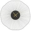 Maisons Du Monde Horloges Murales Et Horloges à Poser Horloge Filaire En Métal Noir Et Doré D100 -Plaques et lettrages Soldes horloge filaire en metal noir et dore d100 1000 10 23 221095 1