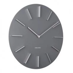 Plaques et lettrages Soldes -Plaques et lettrages Soldes horloge grise diam 40cm 1