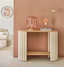 Maisons Du Monde Horloges Murales Et Horloges à Poser Horloge Imprimée Rose, Rouge Et Blanche Et Métal Doré D80 -Plaques et lettrages Soldes horloge imprimee rose rouge et blanche et metal dore d80 1000 15 2 218737 3