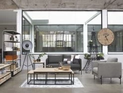 Maisons Du Monde Horloges Murales Et Horloges à Poser Horloge Lattes En Sapin Imprimé Et Métal Noir D95 -Plaques et lettrages Soldes horloge lattes en sapin imprime et metal noir d95 1000 2 23 201333 4