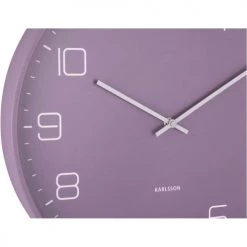 Present Time Horloges Murales Et Horloges à Poser Horloge Lofty Violette D40 -Plaques et lettrages Soldes horloge lofty violette d40 2