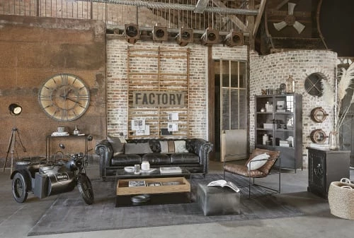 Maisons Du Monde Horloges Murales Et Horloges à Poser Horloge Lumineuse En Métal Noir D.121cm 7 Maisons Du Monde Horloges Murales Et Horloges à Poser Horloge Lumineuse En Métal Noir D.121cm – Image 5