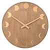 Maisons Du Monde Horloges Murales Et Horloges à Poser Horloge Lunes Marron Et Dorée D40 -Plaques et lettrages Soldes horloge lunes marron et doree d40 1000 5 16 225680 1