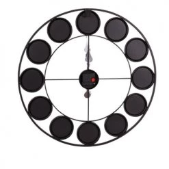 Ceanothe Horloges Murales Et Horloges à Poser Horloge Métal D60 -Plaques et lettrages Soldes horloge metal d60 4