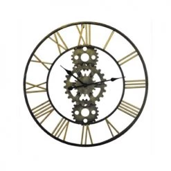 EMDE Horloges Murales Et Horloges à Poser Horloge Métal Mécanisme Noir D71