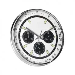 Plaques et lettrages Soldes -Plaques et lettrages Soldes horloge montre blanche en metal d 28 cm 1