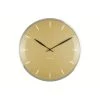 Karlsson Horloges Murales Et Horloges à Poser Horloge Mural D. 40 Cm Jaune Moutarde