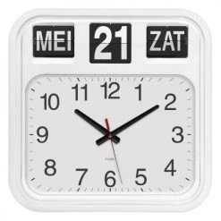 Fysic Horloges Murales Et Horloges à Poser Horloge Murale Analogique Extralarge Avec Jour Et Date