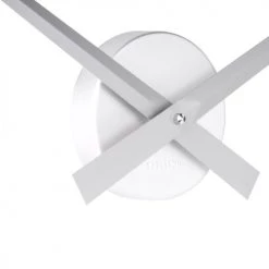 Present Time Horloges Murales Et Horloges à Poser Horloge Murale En Aluminium En Argent D78 -Plaques et lettrages Soldes horloge murale en aluminium en argent d78 2