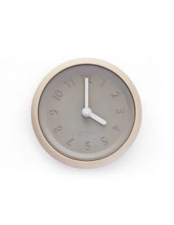 Gone's Horloges Murales Et Horloges à Poser Horloge Murale En Bois Et Béton Aiguilles Blanches