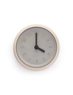 Gone's Horloges Murales Et Horloges à Poser Horloge Murale En Bois Et Béton Aiguilles Noires -Plaques et lettrages Soldes horloge murale en bois et beton aiguilles noires 4