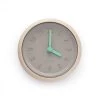Gone's Horloges Murales Et Horloges à Poser Horloge Murale En Bois Et Béton Aiguilles Turquoises -Plaques et lettrages Soldes horloge murale en bois et beton aiguilles turquoises 2