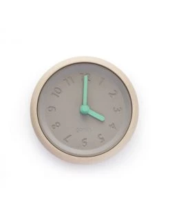 Gone's Horloges Murales Et Horloges à Poser Horloge Murale En Bois Et Béton Aiguilles Turquoises