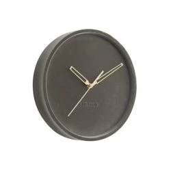 Karlsson Horloges Murales Et Horloges à Poser Horloge Murale En Velours Diam. 30 Cm Gris -Plaques et lettrages Soldes horloge murale en velours diam 30 cm gris 1