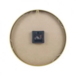 Mobili Rebecca Horloges Murales Et Horloges à Poser Horloge Murale Fleurs En Métal Or Blanc ø 40 Cm -Plaques et lettrages Soldes horloge murale fleurs en metal or blanc oe 40 cm 5